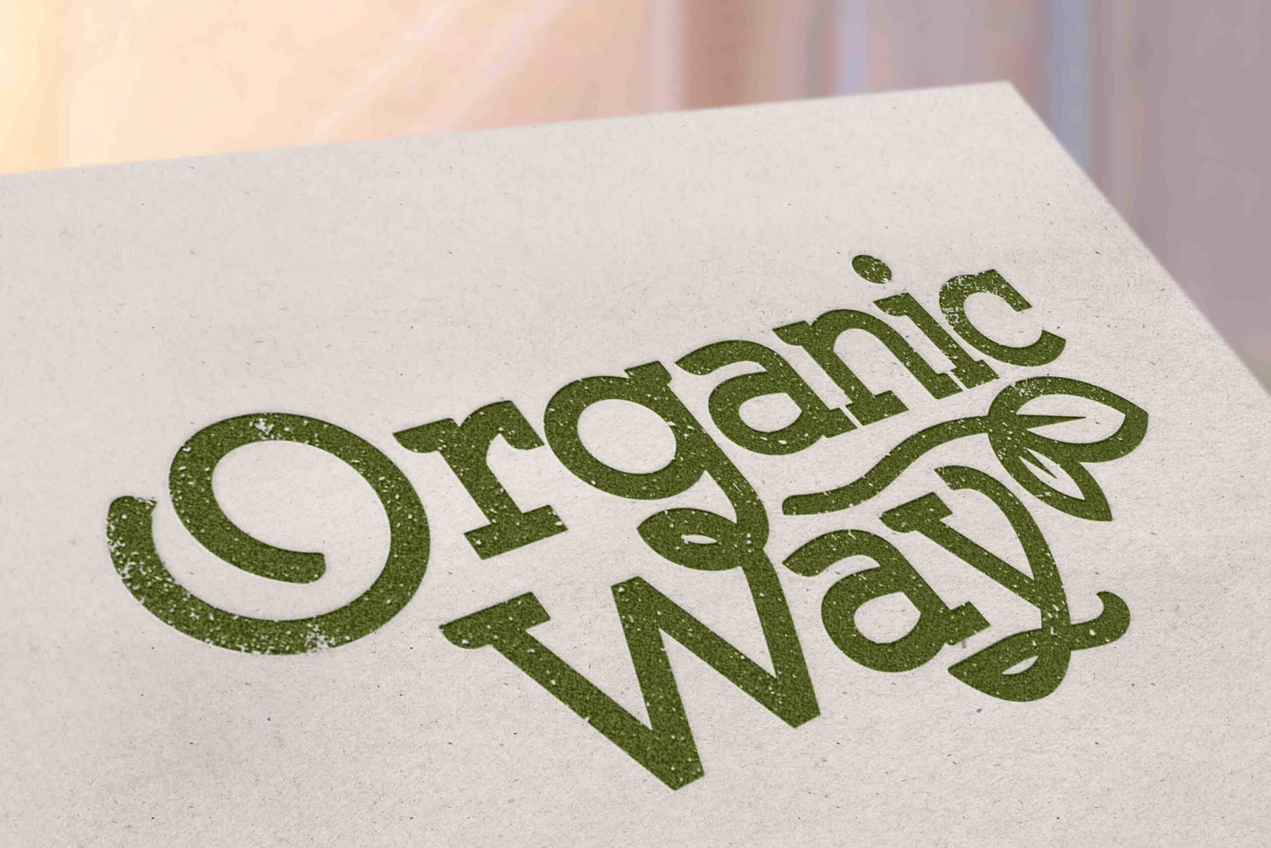 Organic Way Fertilizers Packaging Design